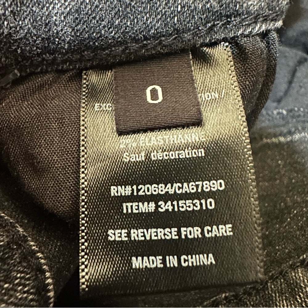 Hot Topic Gray Star Patterned Flared Jeans size 0… - image 6